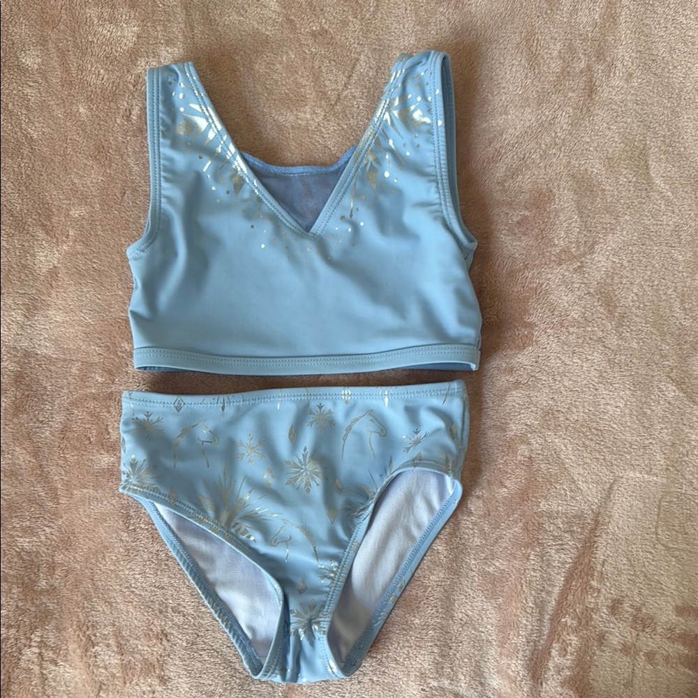 Disney Light Blue Kids Swim Bikini